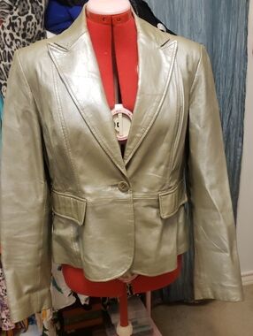 Worthington Leather Blazer Jacket